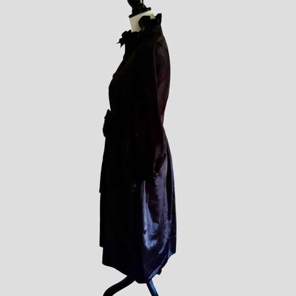 Heidi Merrick Black Midi Dress | Size 4 | EUC - Picture 5 of 8